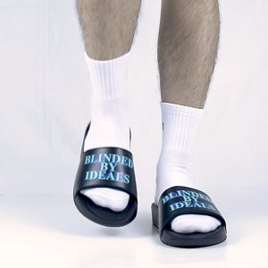 Geoff Max - Viper Blinded Black Recovery Sandal Pria & Wanita