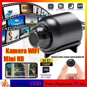 Mini Kamera Pengintai Wifi HD 1080P indoor outdoor camera Dengan kartu memori 16G
