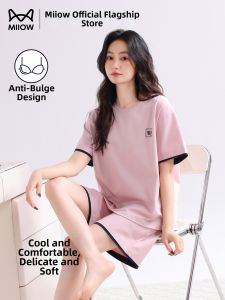 MiiOW | Padded Short Sleeve Short Pants Leisure Womens Sleepwear