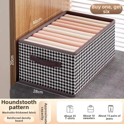 Home Closet Organizer Layers Storage Box