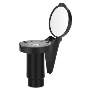[Ueb Flagship Shop]Bicycle View Mirrors Convex Adjustable Cycling Rearview Mirror Rotate Clear Handlebar End Portable Accessories for Outdoor Equipment