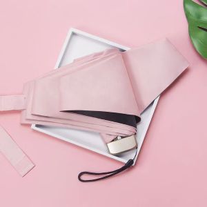 Mini Foldable Umbrella Mobile Lightweight Fashion Umbrella Anti-Uv Umbrella Heat Resistant Sunscreen Umbrella Sunny And Rainy Pocket Umbrella