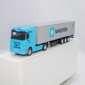 Shipping Container Transport Metal Toy Car