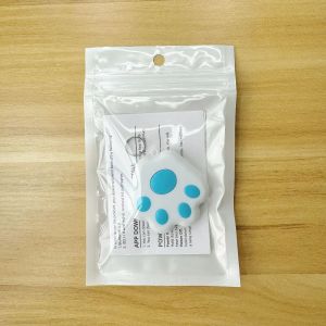 Upgraded Dog Paw Shaped Smart Anti Loss Device Bluetooth Remote Locator Puppy Kitten Search Tracker Long Battery Life Waterproof