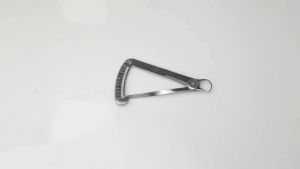 JUMTOP Dental Gauge Caliper Metal Wax Thickness Measurement Ruler Autoclavable Dentistry Tools