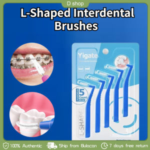 5PCS/Pack L-Shaped Interdental Brushes Orthodontic Brushes Teeth Cleaning Oral Hygiene Care Brush