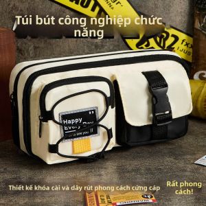 Vỏ Bút Đa Lớp Dung Lượng Lớn Thời Trang Bền