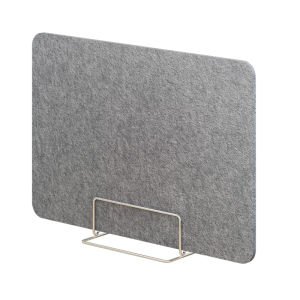 Heightened Office Desk Partition Screen Sound Absorbing Noise Reducing Plastic Panel for Student Classroom Workstation