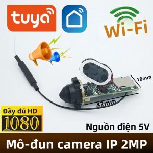 Mô-đun Camera IP Không Dây Mini Tuya 1080P Tự Lắp Ráp PCB Nhỏ Bảo Mật Thông Minh Kết Nối Đám Mây Có Âm Thanh Hai Chiều Camera Trong Nhà Công Nghiệp
