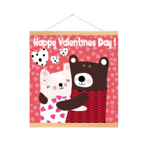Nordic Cartoon Animal Decorative Painting