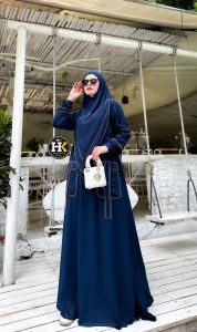 HK DERMAWAN JEDDAH  Baju Dress Gamis Jeddah Series HK By Dermawan. Nazra Sha