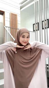 Albata Hijab - Izzy Square Instant Jersey - Hijab Instan