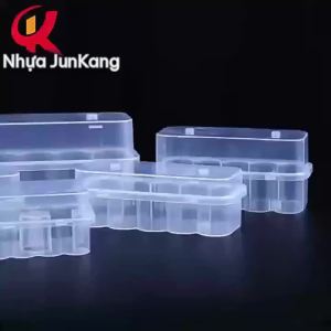 HNKMP | 【4/10Pcs Stackable Plastic Microtube Storage Box 3ML 2/4/6/24Slot Vial Storage Case Clear Tube Box Refrigerator Organizer】