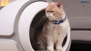 Alectric Pet Smart Cat Litter Box ห้องน้ำแมวอัจฉริยะ เชื่อมแอปฯได้ พร้อมระบบฆ่าเชื้อ รุ่น LB1