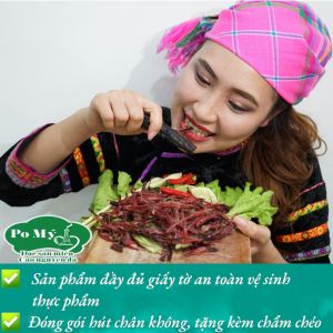 THỊT BÒ GÁC BẾP 1KG LOẠI NGON ĐẶC SẢN TÂY BẮC THỊT BÒ HUN KHÓI GÁC BẾP TÂY BẮC