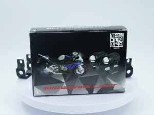 20W Lampu LED Mini untuk Motor V5 Dual Warna Putih Kuning Kualiti Tinggi Sesuai Universal Mudah Pasang