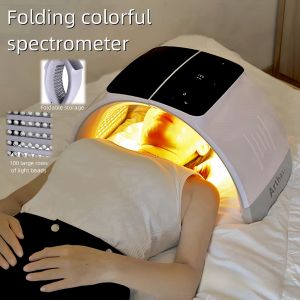 LED Mask 7 Color Therapy with Near Infrared Light LED Face Mask for Skin Rejuvenation Various Facial