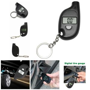 Đồng hồ đo áp suất lốp ô tô xe máy móc khóa đa năng tiện dụng màn hình led loại tốt  đồng hồ kiểm tra lốp ô tô