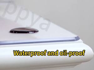 💖100% Soft & Flexible Transparent PVC Table Mat Table Mat PVC Table Cover Transparent Table Protector Tikar Meja PVC Tikar Meja Makan Telus jelas Anti air Anti kotoran Anti gores Bebas toksik Pelindung Meja Tikar Meja Anti Air