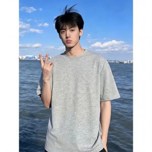 ZHUOCAN | Cleanfit Regular Shoulder Pure Cotton Quick-dry T-shirt