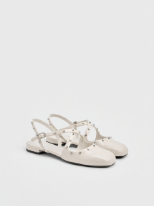 Charles & Keith | New Stud Flats Mary Jane Sandals