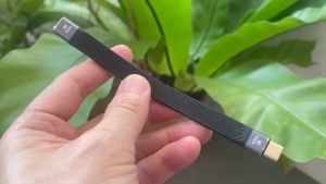 USB C to USB Adapter USB C Female to USB C Male Adapter 10Gbps USB C Female to USB 3.0 Male Adapter OTG Bidirectional Cable USB C to USB C Adapter Charger Flexible Flat Short Cable for PC TV