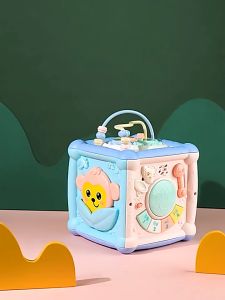 กล่องกิจกรรม 6in1 กล่องของเล่น6ด้าน กล่องกิจกรรม 6 ด้าน ของเล่นเด็ก