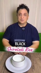5kg Black shirataki rice Shiritaki rice original low carb Shirataki dried rice Konjac rice More healthier diet