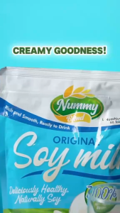 Nummy Blend Original Soy Drink Powder 350g (10pcs) – Healthy Soya Milk Drink | Plant-Based Protein Non-Dairy Powdered Milk | Healthy Drinks