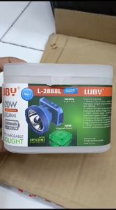 COD~Luby Senter Kepala LED Super Terang Lithium L 2888 20Watt With Dimmer Switch Super LED Rechargeable