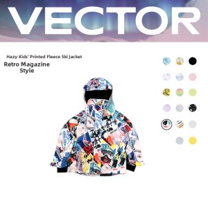 VECTOR | Fleece Lined Windproof Waterproof Girls Ski Suit