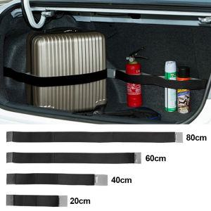 Car Fixed Belt for Trunk Car Baggage Debri Storage Straps Strong Adhesion Fixed Strap High Elastic Auto Storage Organizer Magic Sticker