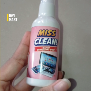 Miss Clean Disinfektan Spray Pembersih Layar Screen HP Monitor Tablet Kamera Kaca Mata Non Alkohol