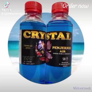 CRYSTAL Penjernih Air Rahasia Ikan Juara AIR TAWAR PAYAU LAUT cair 125ml