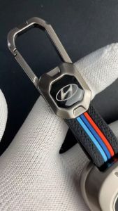 GANTUNGAN CASE KUNCI REMOT MOBIL HYUNDAI PALISADE SANTA FE MODEL METAL