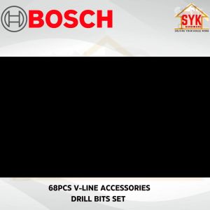 SYK BOSCH 68Pcs V-line Accessories Drill Bits Set Screwdriver Bit Tools Set Mini Bit Pemutar Skru - 2607017409