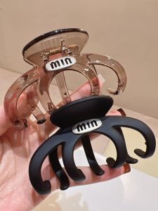 New High-End Fashionable Korean-Style Large Gourd Hair Clip for Women Simple Casual Hairpin ly Baked Hair Accessories