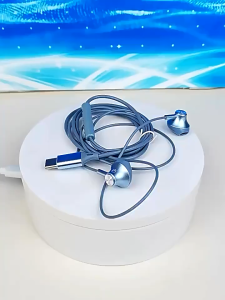 (16 Bit) Newmsnr TYPE-C 9D Surround Bass Earphones With HD Microphone No Delay Gaming Headset Karaoke In Ear Headphones For Samsung/Xiaomi/Huawei/Iphone etc