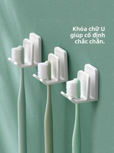 FaSoLa | No-Drill Wall-Mounted Toothbrush Holder with Cup Set