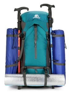 70 Liters Large Capacity Outdoor Mountaineering Bag Camping Tent Bag Men and Women on Foot Gymnastic Valise Multifunctional Luggage Bag