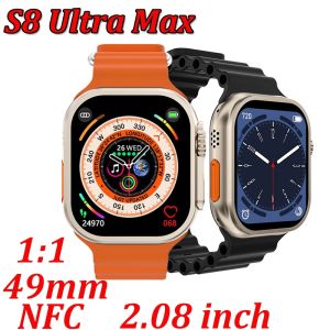 ♥Original Product+FREE Shipping+COD♥S8 Ultra Max Smartwatch Series 8 S8 Smart Watch Ultra AI Voice Smart Watch 2.0inch Bluetooth Call Wriless Charging Watch 8 Ultra