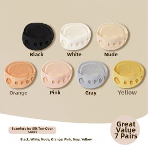 TONERCE | Half Palm Sweat-Absorbing Non-slip Toe Socks