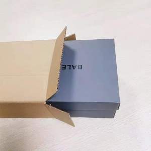 10-Pack Colorful Brown Kraft Paper Shoe Boxes with Lid And Base for Storage And Packaging Wall Organizer Boxes for Home Use