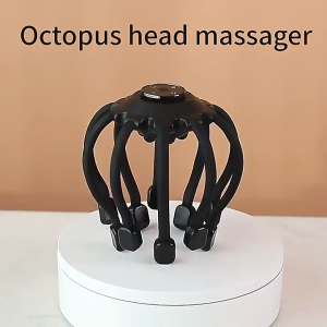 [Tặng Sạc Cáp] Máy Massage Đầu Bạch Tuộc GDV 10 Đầu Rung Mát Xa Giảm Đau Nhức Đầu Giảm Stress Có loa bluetooth nghe nhạc thư giãn - Hàng Chính Hãng