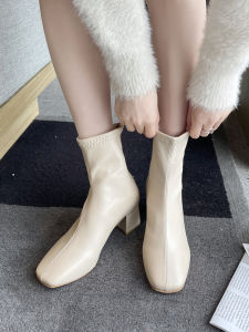 YX | Height-Increasing Square Toe Chelsea Boot