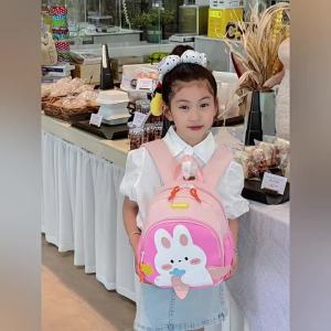 MUXIAOHUAN | Cute Cartoon Bunny Childrens Backpack