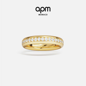 Gold Elegance Riviera Ring Simple Stacking
