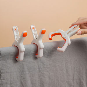 คลิปผ้าห่มลม 1/2ชิ้น บ้านรูปทรง ควิลท์ คลิปหนีบ แบบถาวร กันลื่น แห้ง