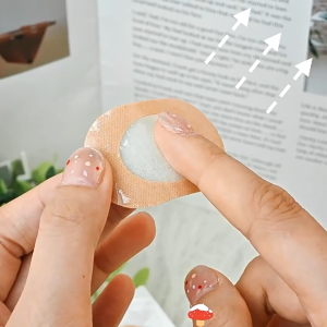 YUOO 6PCS Foot Protectors Pads Corn Killer Calluses Plantar Warts Plaster Medical Sticker Toe Protector Foam Round Chicken Eye Patch