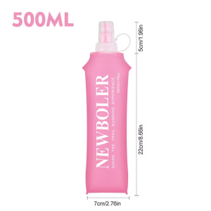 NEWBOLER | NEWBOLER 1.5L 2L Outdoor Sport Camping Water Bladder Running Sport Bicycle Soft Water Bottle Folding TPU Soft Flask Water Bag